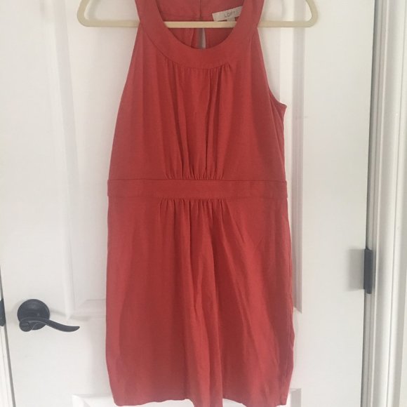 Ann Taylor Loft Coral Dress - Picture 1 of 5